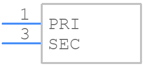 AX-0500 - talema - PCB symbol