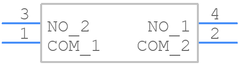 CHS-02A - Nidec Copal - PCB symbol