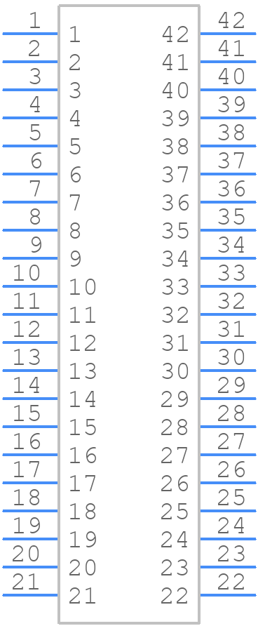 110-87-642-41-001101 - Preci-Dip - PCB symbol