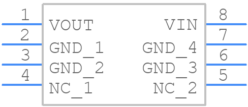 MC78L05ACDR2G - onsemi - PCB symbol