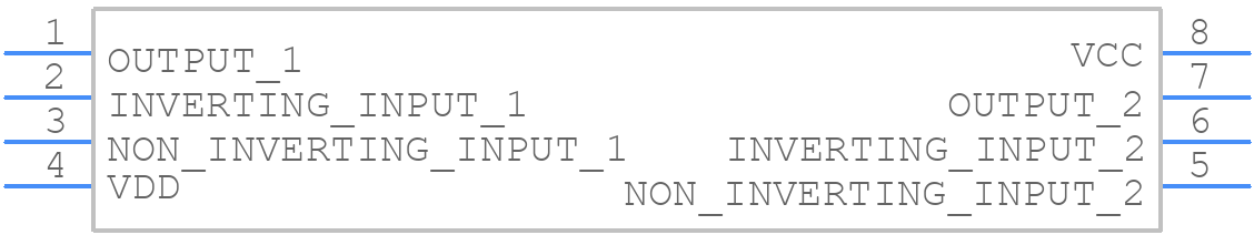TSV992ID - STMicroelectronics - PCB symbol