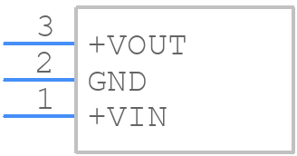 R-78B3.3-1.5L - RECOM Power - PCB symbol