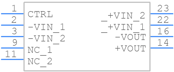 REC3-0505SRW/H4/A - RECOM Power - PCB symbol
