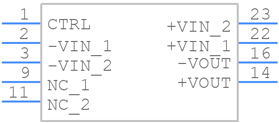 REC5-2412SRWZ/H2/A - RECOM Power - PCB symbol