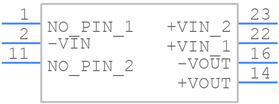 REM10-1205S/A - RECOM Power - PCB symbol