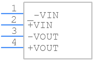 RO-0509S - RECOM Power - PCB symbol