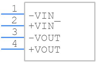 RO-1209S - RECOM Power - PCB symbol