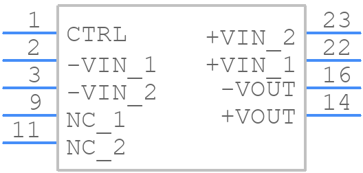 RP08-2405SAW - RECOM Power - PCB symbol