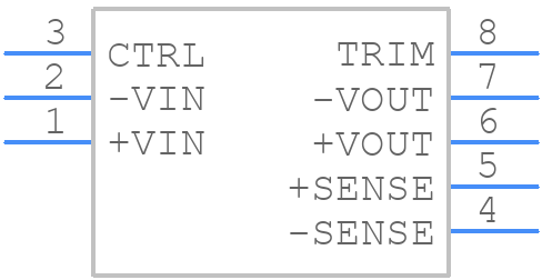 RP60-2415SG - RECOM Power - PCB symbol
