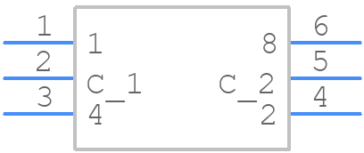 CRD10RM0AB - C & K COMPONENTS - PCB symbol