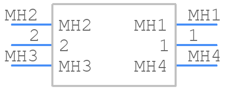 MDPSLFS - C & K COMPONENTS - PCB symbol