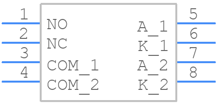 SETL BK GN AU OA - C & K COMPONENTS - PCB symbol