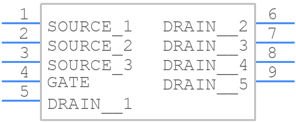 BUK9M3R3-40HX - Nexperia - PCB symbol