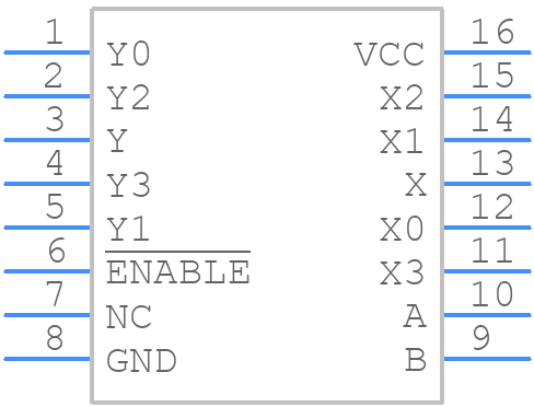 RS2252XTSS16 - RUNIC - PCB symbol