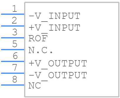IW1209SA - XP POWER - PCB symbol