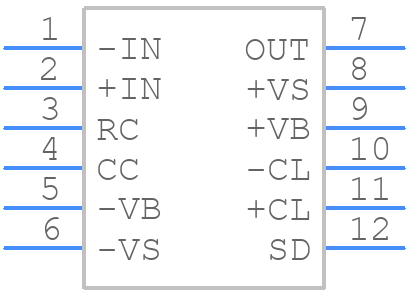 PA05A - Apex Microtechnology - PCB symbol