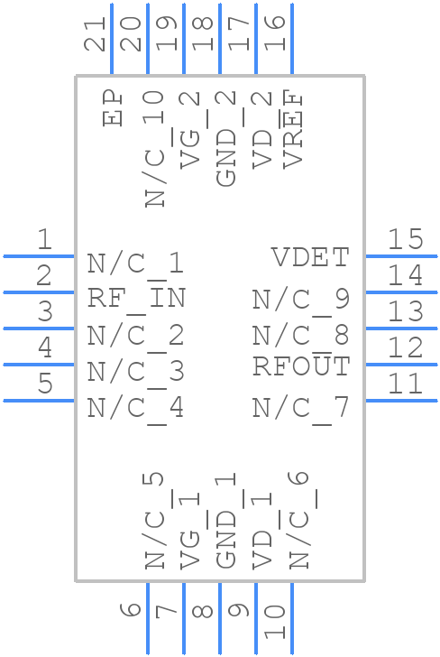 TGA4532-SM - Qorvo - PCB symbol