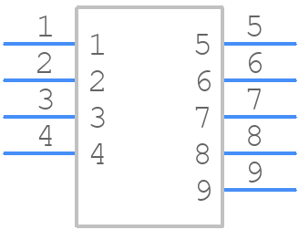 FTR-109-01-G-S - SAMTEC - PCB symbol