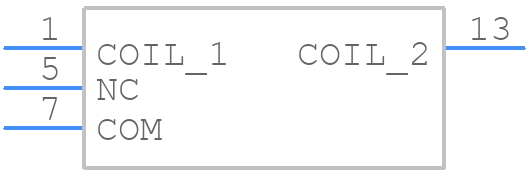 G6D1AASI12DC - Omron Electronics - PCB symbol