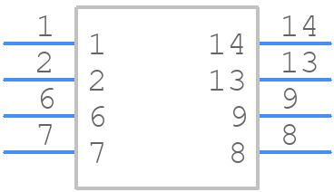DIP05-1A72-BV710 - RS Pro - PCB symbol