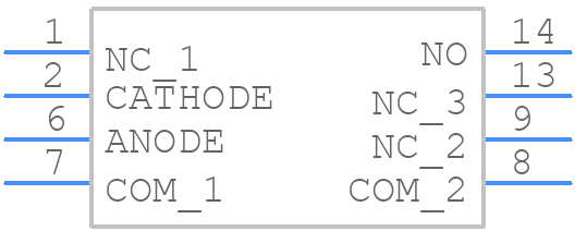 DIP05-1C90-BV704 - RS Pro - PCB symbol