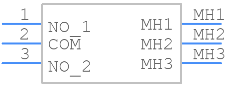 PS3002 - RS Pro - PCB symbol