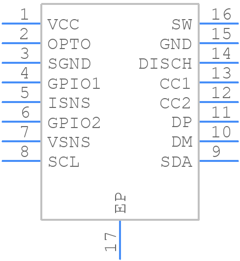 TEA19051BAMTK/1J - NXP - PCB symbol