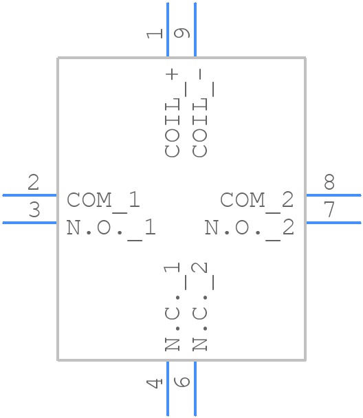 712D-26 - Teledyne Technologies - PCB symbol