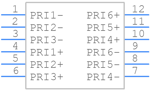 VP2-0116-R - Eaton - PCB symbol