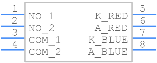B3W-9010-RB2N - OMRON Electronics - PCB symbol