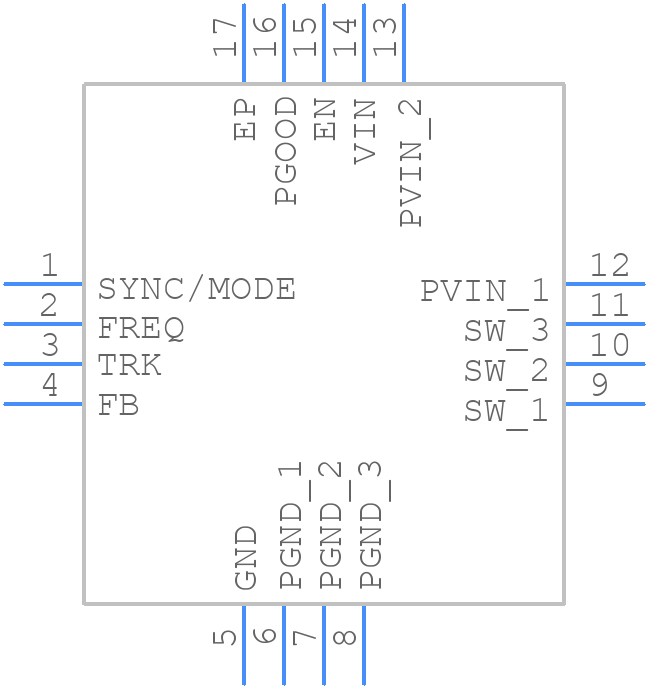 ADP2118ACPZ-R7 - Analog Devices - PCB symbol