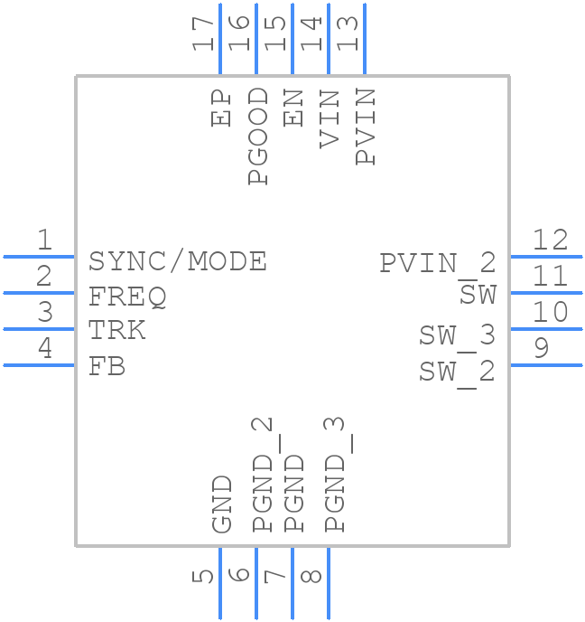 ADP2118ACPZ-1.0-R7 - Analog Devices - PCB symbol