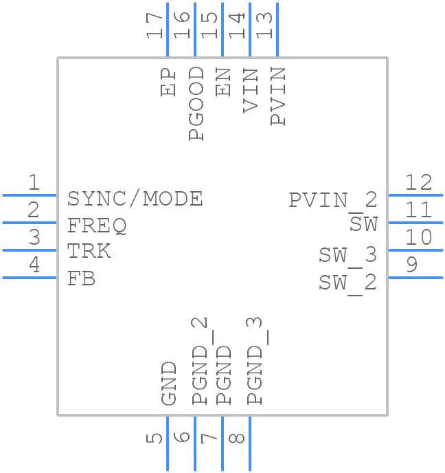 ADP2118ACPZ-1.5-R7 - Analog Devices - PCB symbol