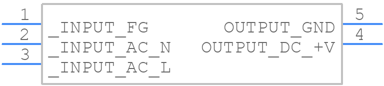 VTX-214-020-124 - VIGORTRONIX - PCB symbol