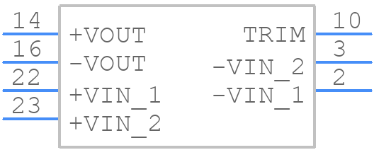 JHM1012S05 - XP POWER - PCB symbol