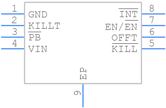 LTC2951CDDB-1#TRMPBF - Analog Devices - PCB symbol