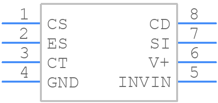NJM2360AM - Nisshinbo - PCB symbol