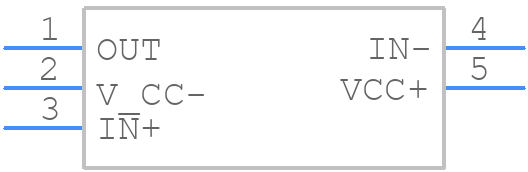 TS321IDBVRG4 - Texas Instruments - PCB symbol