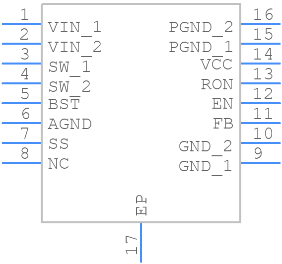 LM3103MHX/NOPB - Texas Instruments - PCB symbol