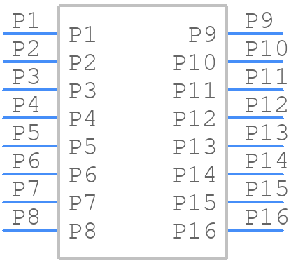 78347-2004 - Molex - PCB symbol