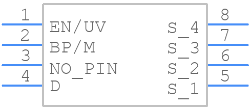 TNY288DG - Power Integrations - PCB symbol