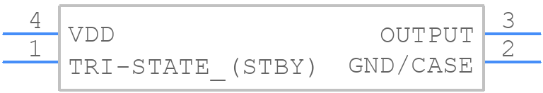 ASE-4.000MHZ-LC-T - ABRACON - PCB symbol