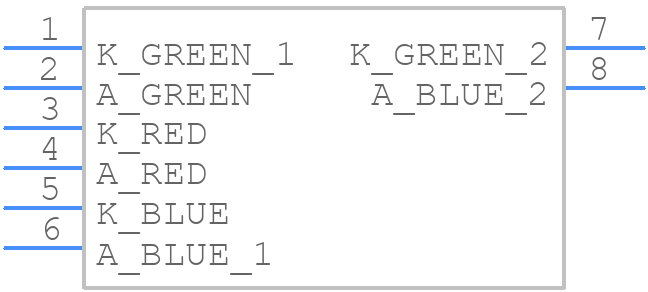LTW-008RGB2-PH1 - Lite-On - PCB symbol
