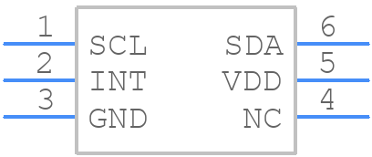 TSL25911FN - ams OSRAM - PCB symbol