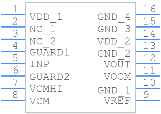 LMP91200MTX/NOPB - Texas Instruments - PCB symbol