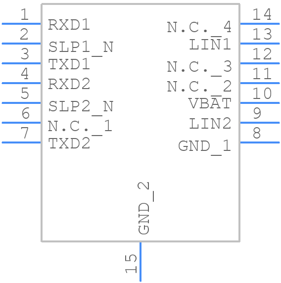 TJA1022TK,118 - NXP - PCB symbol