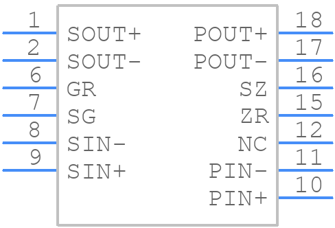 TF6234N - Mornsun Power - PCB symbol
