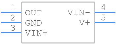 AD8211WYRJZ-RL - Analog Devices - PCB symbol