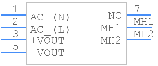 TMP 30124 - Traco Power - PCB symbol