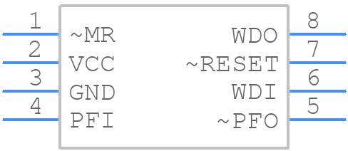 ADM706ARZ - Analog Devices - PCB symbol